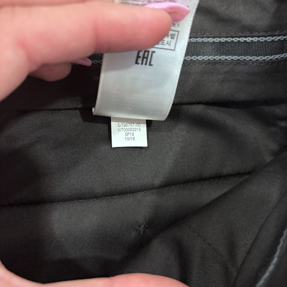 BANANA REPUBLIC Mens 33x30 Slim Fit Stretch Cotton Dress Pant Black  S/795787-00 - Picture 4 of 6